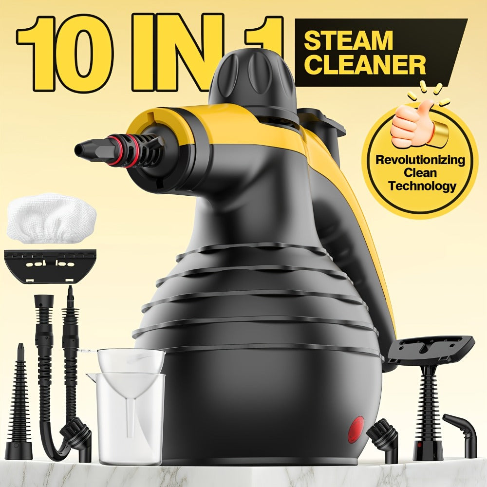 Steam Cleaner with 11 Accessories Multi-Surface Portable Home Steam Cleaning Machine for Floor Tile Grout Kitchen Bathroom Sofa