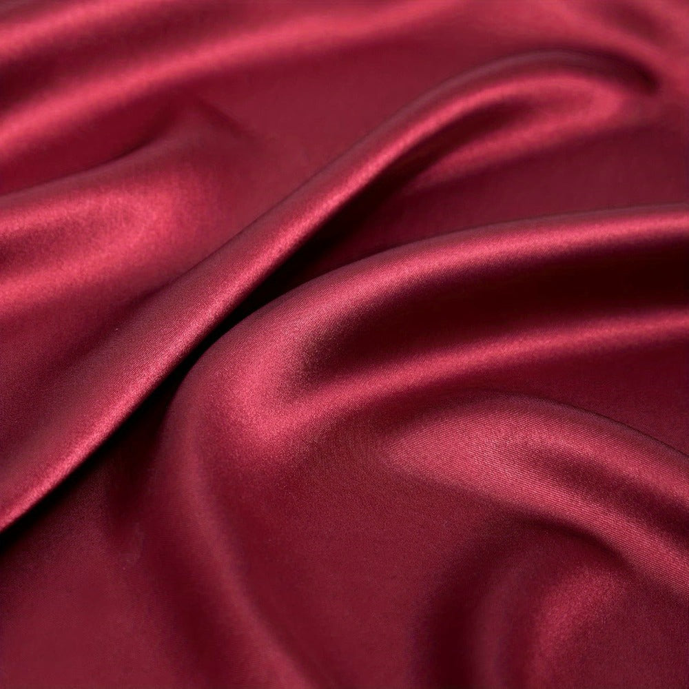 Satin Bed Sheet Set 4 Pcs ¨C Luxury Silky Smooth Hotel-Quality Bedding, Wrinkle-Free Deep Pocket Fitted Sheet, All-Season Elegant Satin Sheets ¨C Twin, Full, Queen & King, Multiple Colors