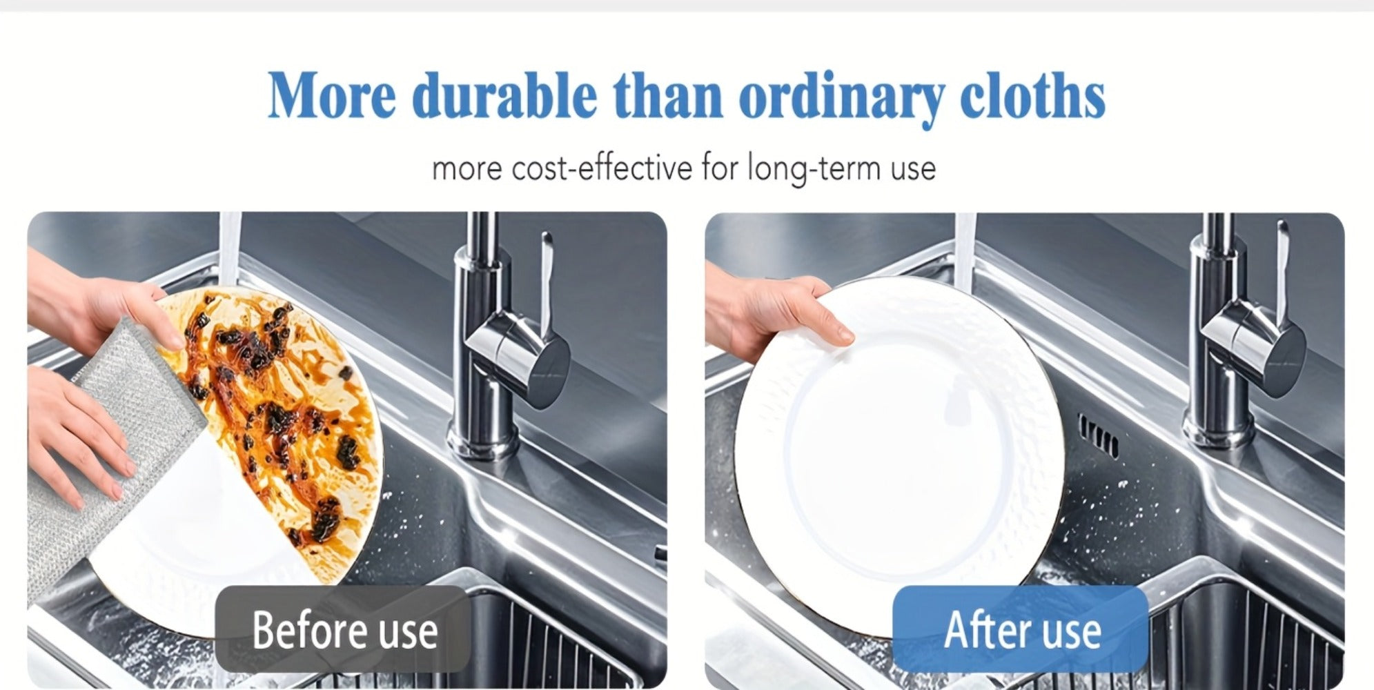 Stainless Steel Kitchen Scrubber Wire Cleaning Cloth Scratch Resistant Reusable Dish Scrubber for Pots Pans Dishes Glass Cookware 50 Pack 100 Pack