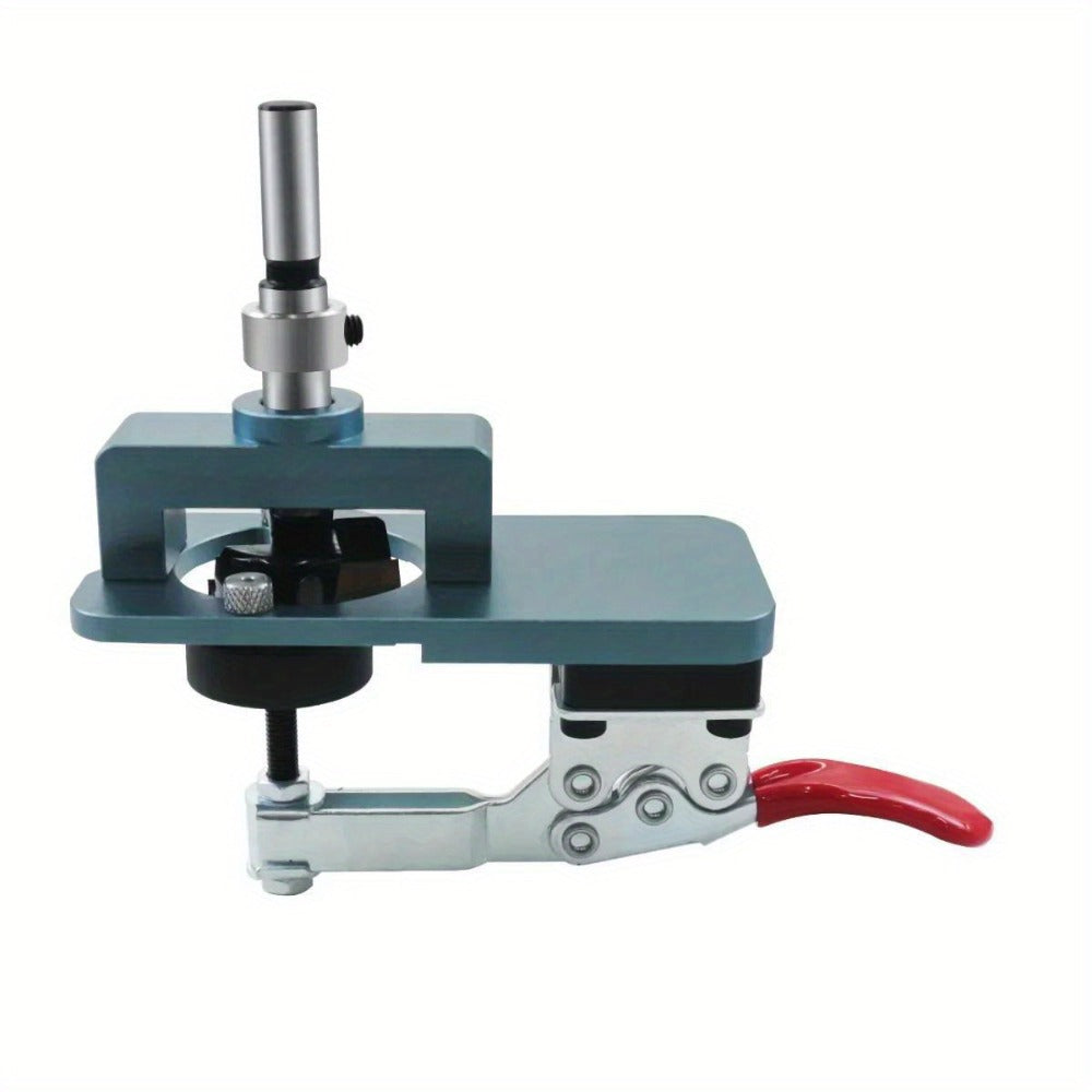 35mm Hinge Drilling Jig Kit Aluminum Alloy Cabinet Door Hinge Hole Opener Template Puncher Locator for Woodworking Door Cabinet Wardrobe Hinge Installation 15-25mm Boards