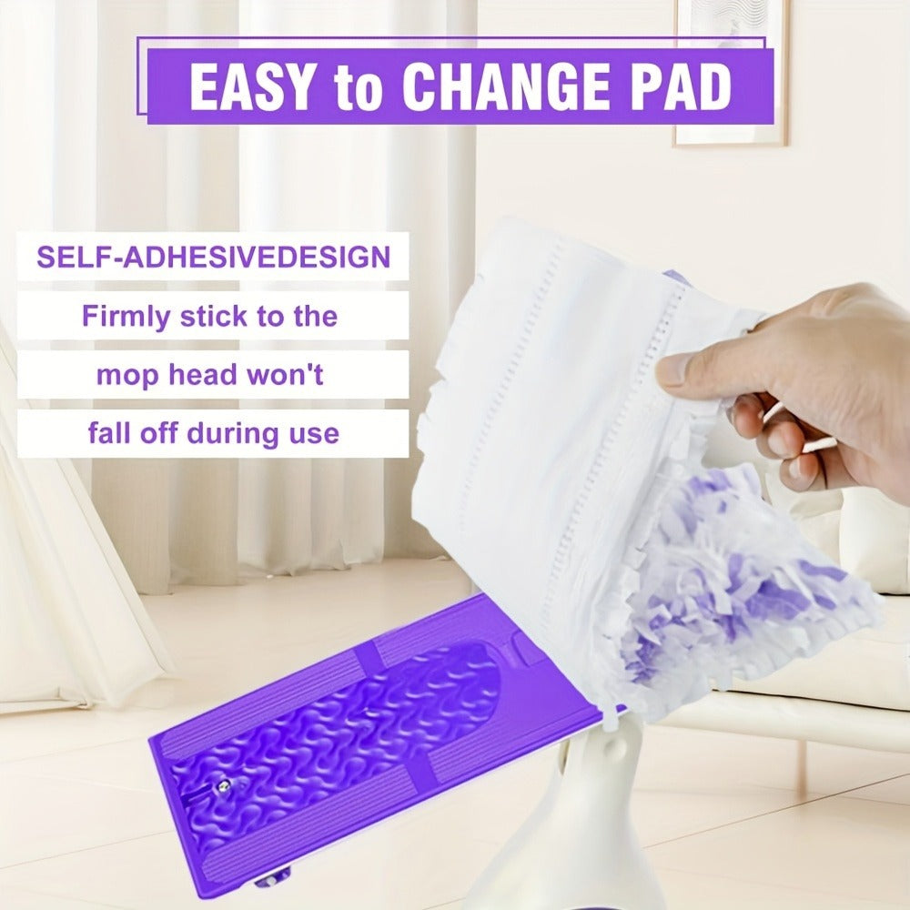 Disposable Mop Pads Refill 29 Pack Compatible with PowerMop, Replacement Wet Mop Pads for Multi-Surface & Hardwood Floor Cleaning, No Mop Rod Included