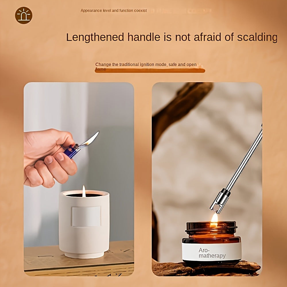 USB Rechargeable Electric Arc Lighter, 360¡ã Rotating Flameless Plasma Igniter with Safety Switch for Candles, BBQ, Camping, Kitchen ¨C 1pc or 2pcs Set