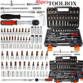 Home Tool Kit Professional, 46-Piece Essential DIY Set, 53-Piece Advanced Home & Auto Repair Kit, or 1000-Piece Complete Toolbox in Storage Case for Home, Automotive & Workshop Use
