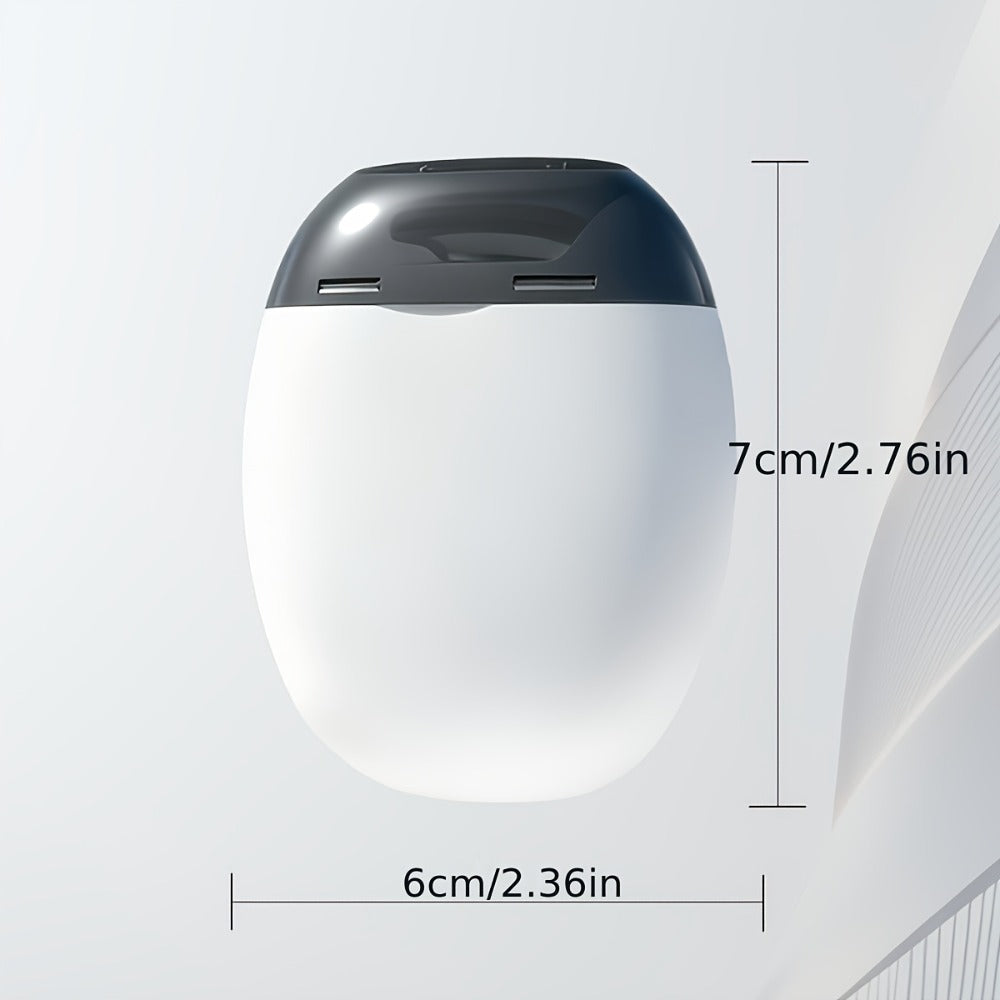 Electric Nail Trimmer with LED Light & 3 Speeds ¨C Automatic Nail Clipper for Seniors, Adults & Thick Toenails, Low Noise, Portable with Nail Scraps Storage, 2pc Set