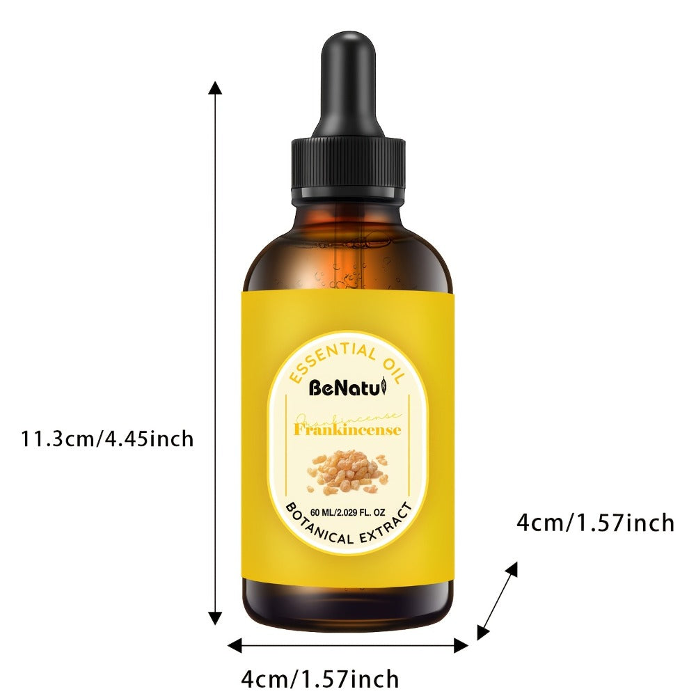 Essential Oil for Diffuser & Humidifier ¨C Frankincense, Argan & Jojoba Oil, Long-Lasting Woody Warm Resin Aroma for Home, Hotel & Room Decor, Candle Making & Aromatherapy, 4.06oz Natural Formula