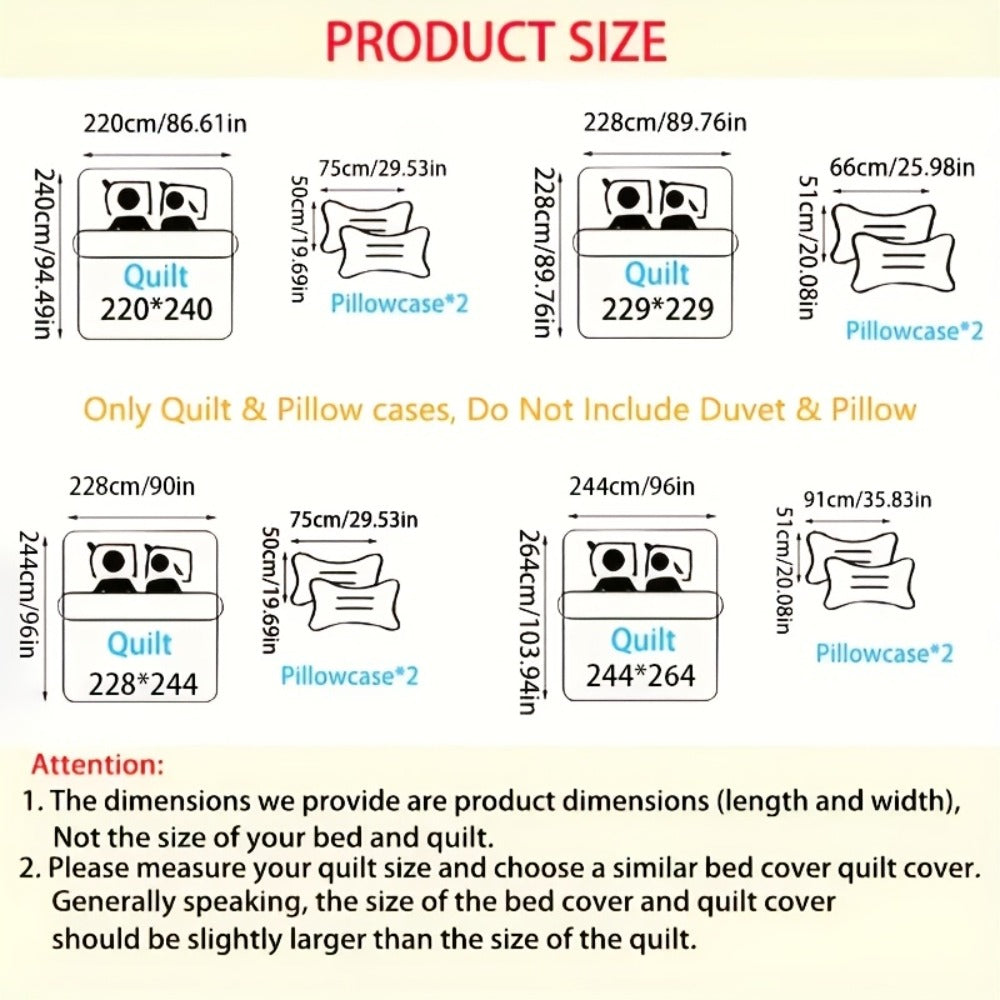 Quilt Set 3 Piece Lightweight Microfiber Bedspread with Pillow Shams - Coin Pattern Coverlet All Season Soft Bed Quilt Full Queen King Orange White Grey Green Khaki