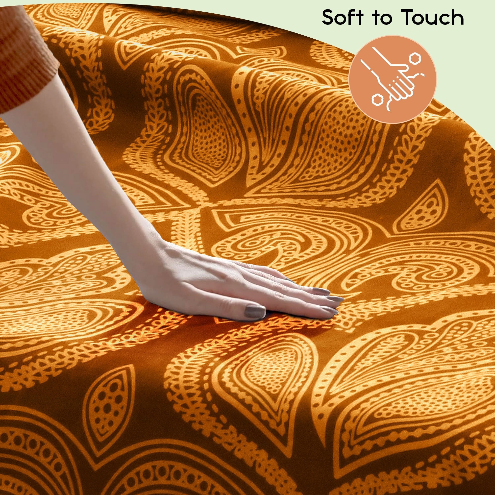 Paisley Bed Sheet Set 4 6 Piece 100% Brushed Microfiber Deep Pocket Fitted Sheet Soft Wrinkle Free Cooling Breathable Twin Full Queen King Cal King