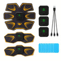 EMS Muscle Stimulator Trainer Patches ¨C 8 Modes 19 Intensities Fitness Exerciser for Arms, Legs & Body Toning, Electric Muscle Training Pad for Home Gym Workout