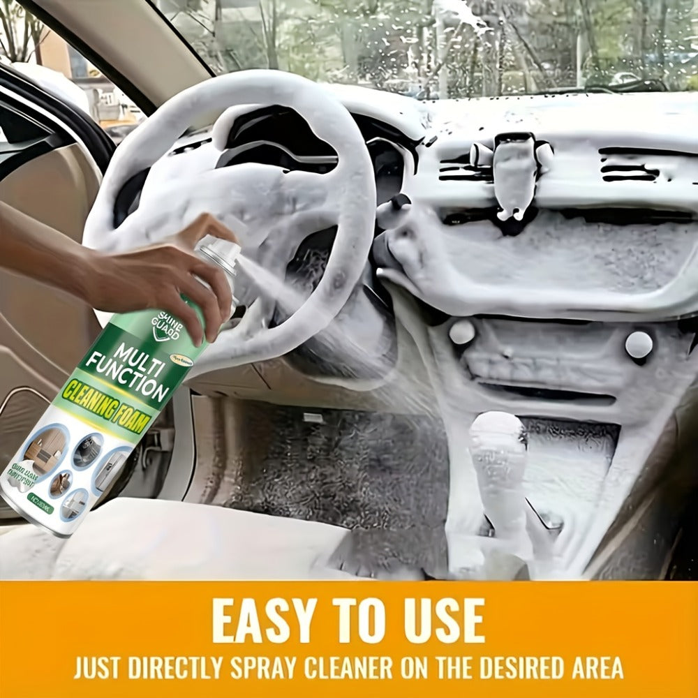 Multi-Purpose Foam Cleaner Spray ¨C Fast-Acting Cleaning Mousse for Kitchen Degreasing, Stove, Bathroom, Floor, Car Interior & More, All-Surface Foam Formula