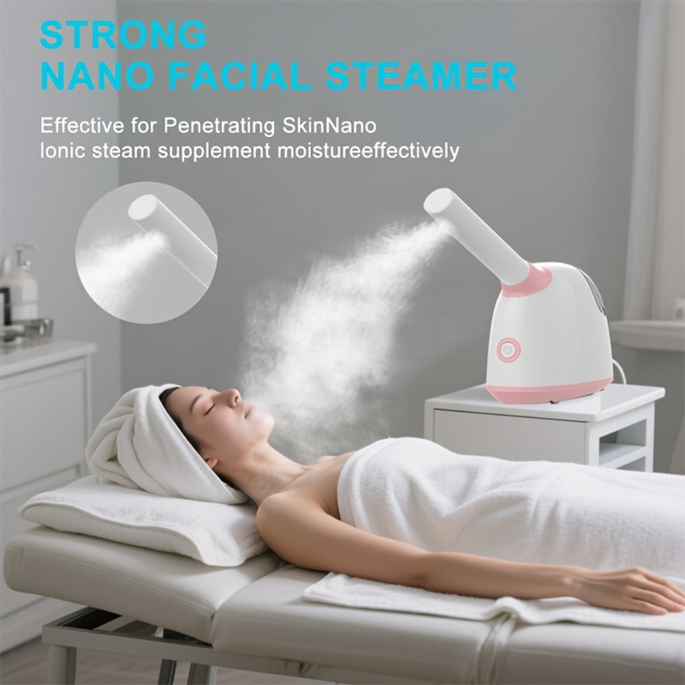 Nano Ionic Facial Steamer with 360¡ã Rotatable Arm for Home & Salon