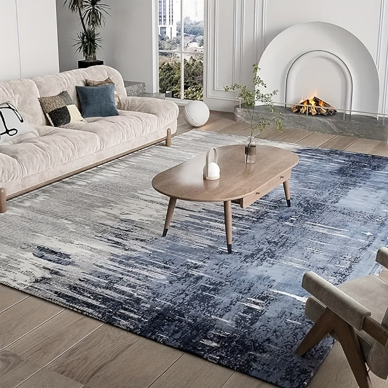 Vintage Persian Area Rug Machine Washable Non-Slip Non-Shedding Floral Indoor Carpet for Living Room Bedroom in Multiple Colors and Sizes