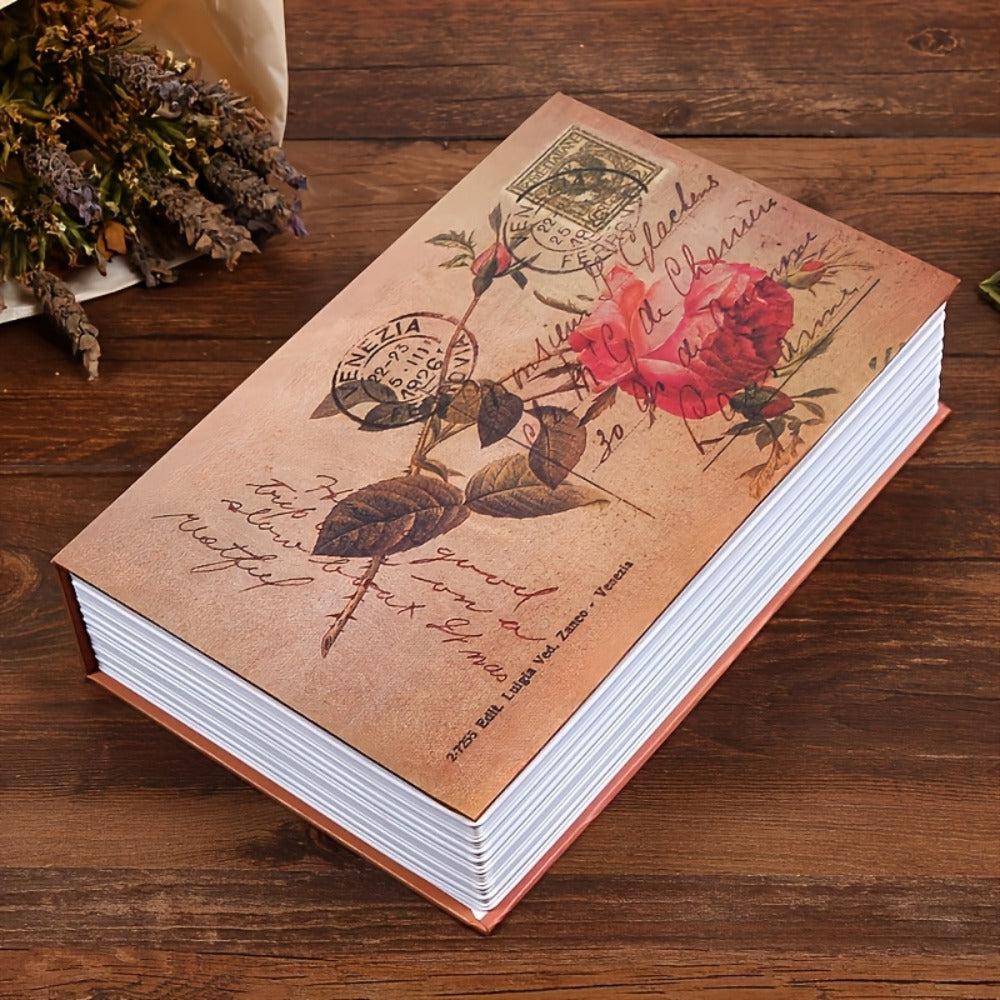 Hidden Book Safe Storage Box with Key Lock ¨C Diversion Book Piggy Bank for Money Jewelry Secret Valuables Home Decor