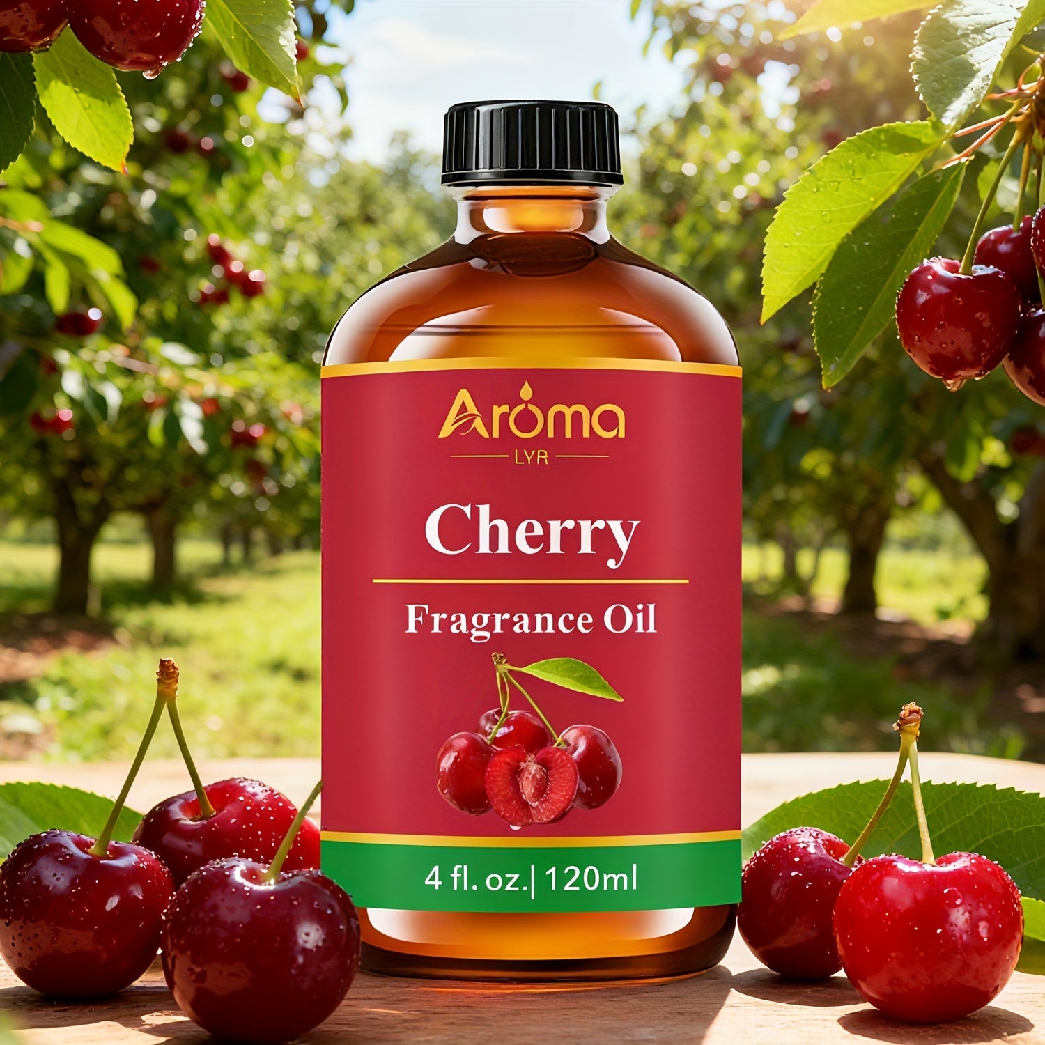 Fruit Fragrance Oil 4oz ¨C Sweet Scented Oils for Diffuser, Candle Making, Soap, Massage & Hair Care | Strawberry, Blueberry, Peach, Watermelon, Cherry & More
