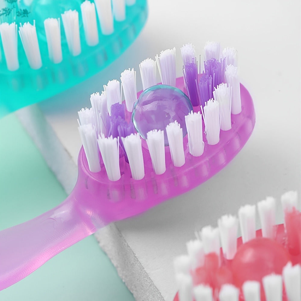 Disposable Toothbrush 24-Pack ¨C Mini Beads No-Rinse Travel Toothbrush, Mixed Flavors, Portable Oral Care Kit for Outdoor Travel, Camping, Hotels, Dating & Parties, Fresh Breath On the Go (2 Bags ¡Á 12pcs)