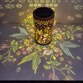Solar Garden Lantern Outdoor IP65 Waterproof, Hummingbird Butterfly Sunflower Decorative Stake Light, Hand-Painted Solar Powered Yard Patio Porch Decor, Gift for Mom Grandma, Christmas Garden Decoration