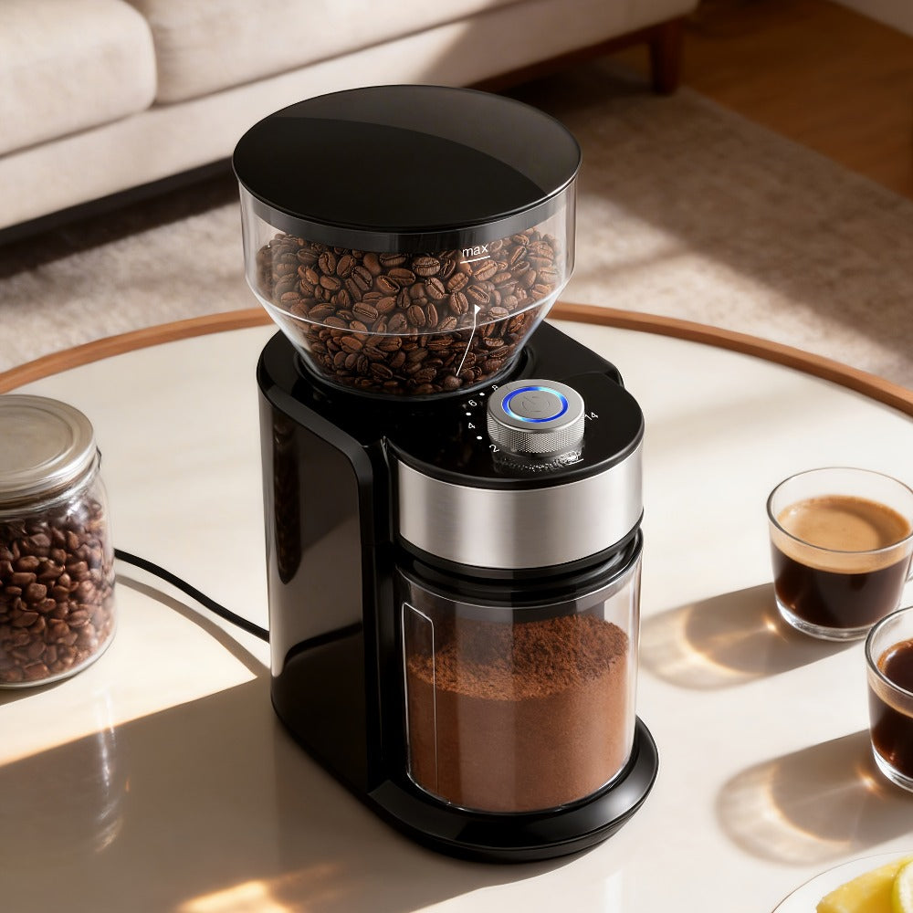 Burr Coffee Grinder Electric ¨C 16 Grind Settings Adjustable Burr Mill Coffee Bean Grinder for 2¨C14 Cups, Espresso Drip Pour Over French Press