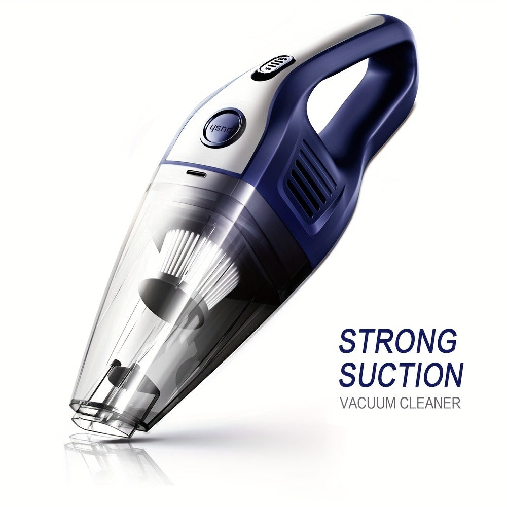 Handheld Cordless Vacuum Cleaner with Powerful Suction ¨C Portable USB Rechargeable Mini Vacuum with Multiple Accessories for Car, Home, Office & Tight Spaces