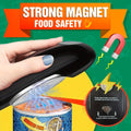 Electric Can Opener Cordless Battery Powered ¨C Smooth Edge Safety, Auto Shut-Off, ABS Material, Easy One-Touch Operation for Elderly, Arthritis & Disabled Hands, Kitchen & Camping