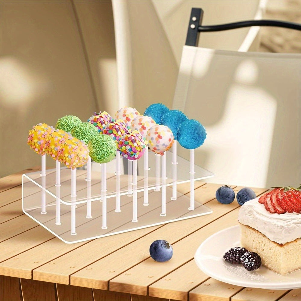 Cake Pop Kit 304pcs Complete Set, Includes Cake Pop Mold, 2 Display Stands, 100 Lollipop Sticks, 100 Treat Bags and 100 Twist Ties, Cake Pop Making Supplies for Birthday Party, Baby Shower, Baking Gift