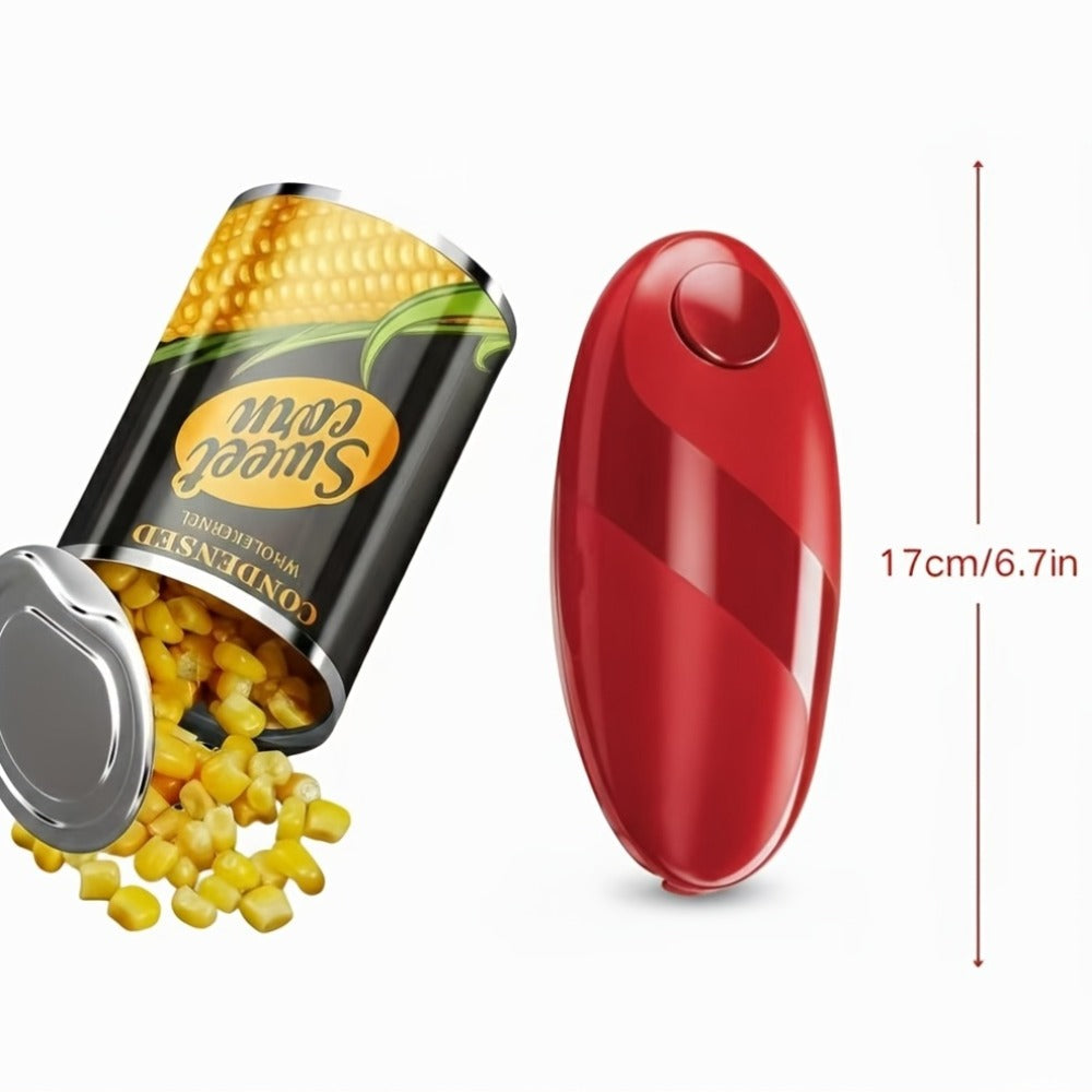 Electric Can Opener One-Touch Automatic ¨C Safe Smooth Edge, Hands-Free Magnetic Lid Lift, Easy Open for Seniors & Arthritis, Universal Fit, Perfect Holiday Gift