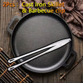 Pre-Seasoned Cast Iron Skillet Set 2 & 3 Piece ¨C Non-Stick Durable Even-Heating Pan for Pizza, BBQ & Pancakes | Oven, Stovetop, Grill & Campfire Safe Versatile Home & Outdoor Cooking Cookware