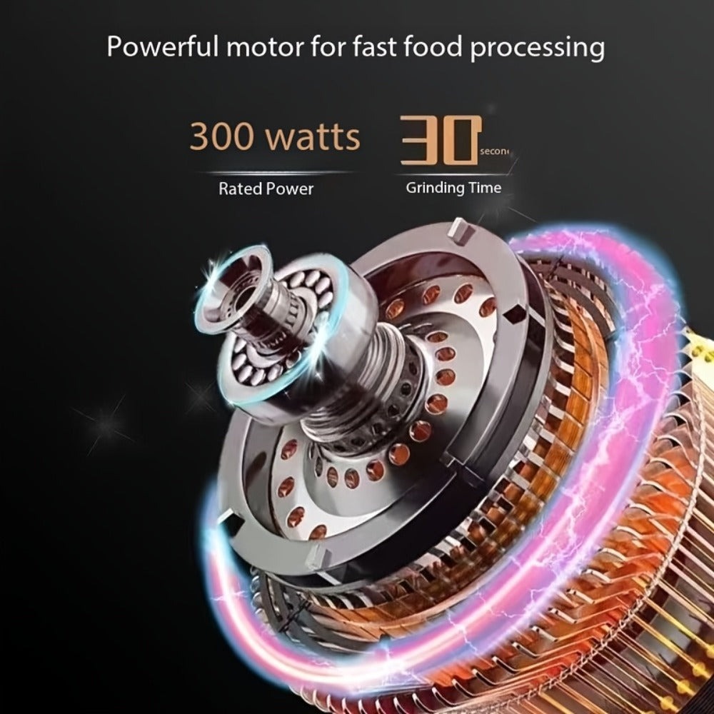 Electric Grain Grinder Mill ¨C High-Speed Spice Coffee Herb Grinding Machine with Powerful Motor, Compact Design for Home Kitchen Use, 1 or 2 Piece Set Available