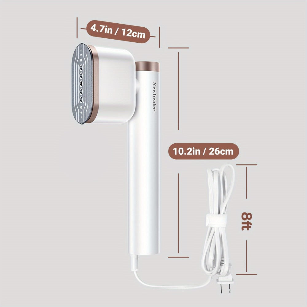 Handheld Garment Steamer 1200W ¨C Portable Clothes Steamer with 15-Second Heat-Up, Dual Steam Settings, Lightweight Travel & Home Steam Iron for Suits, Dress Shirts & Formal Wear