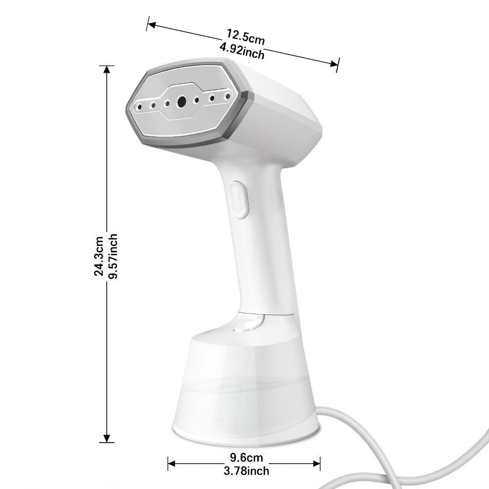 Handheld Garment Steamer for Clothes ¨C Portable Travel Steamer, 15s Fast Heat-Up, 9.47oz Large Water Tank, Wrinkle Remover for Home Office Travel