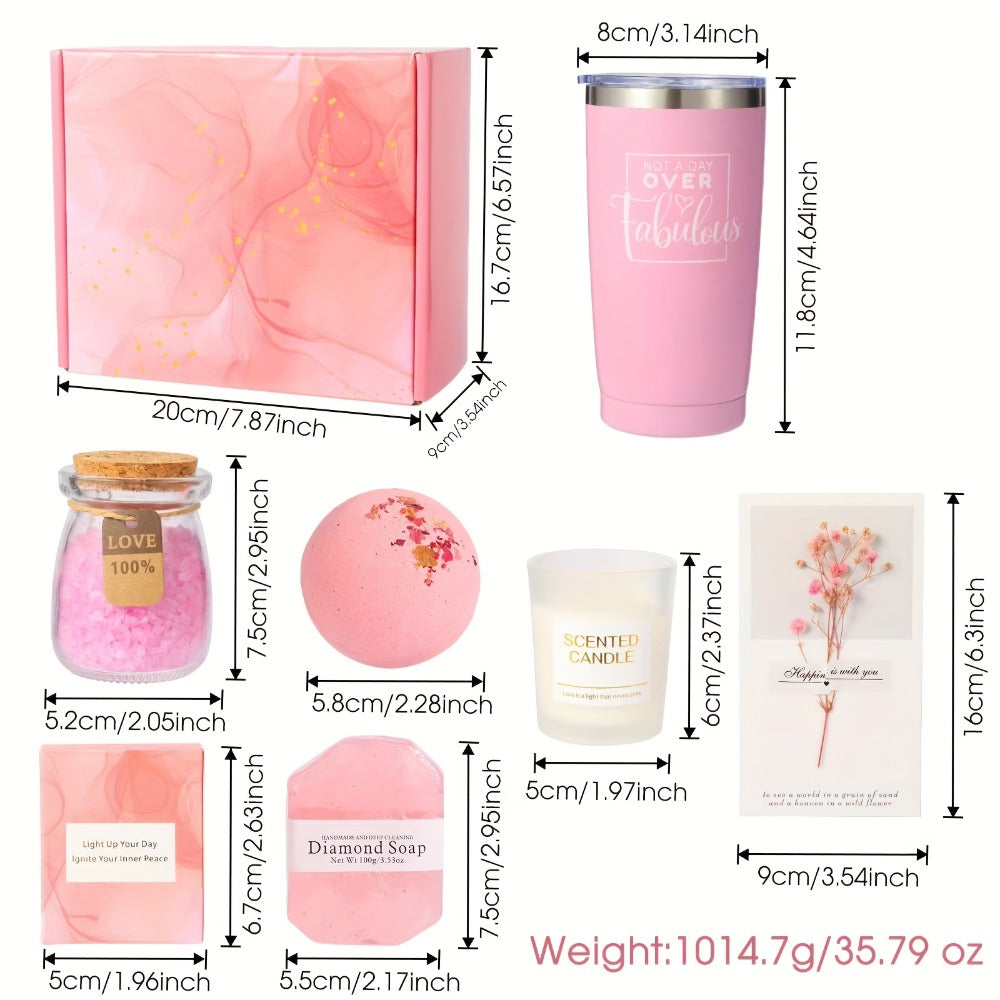 Spa Gift Set for Women ¨C Luxury Self-Care & Relaxation Birthday Gift, Thoughtful Thank You & Special Occasion Gift for Mom, Her & Any Woman