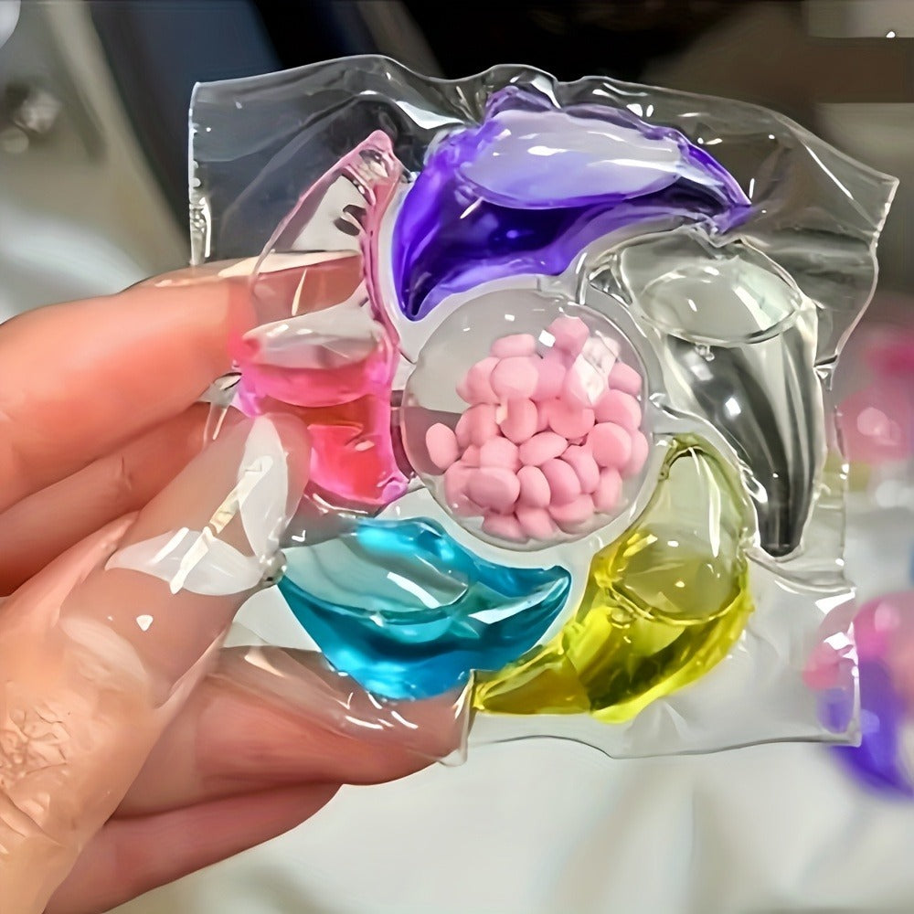 Laundry Gel Beads Six-in-One Concentrated Detergent Pods ¨C Powerful Stain Removal & Long-Lasting Fragrance, 200g / 300g / 600g Pack