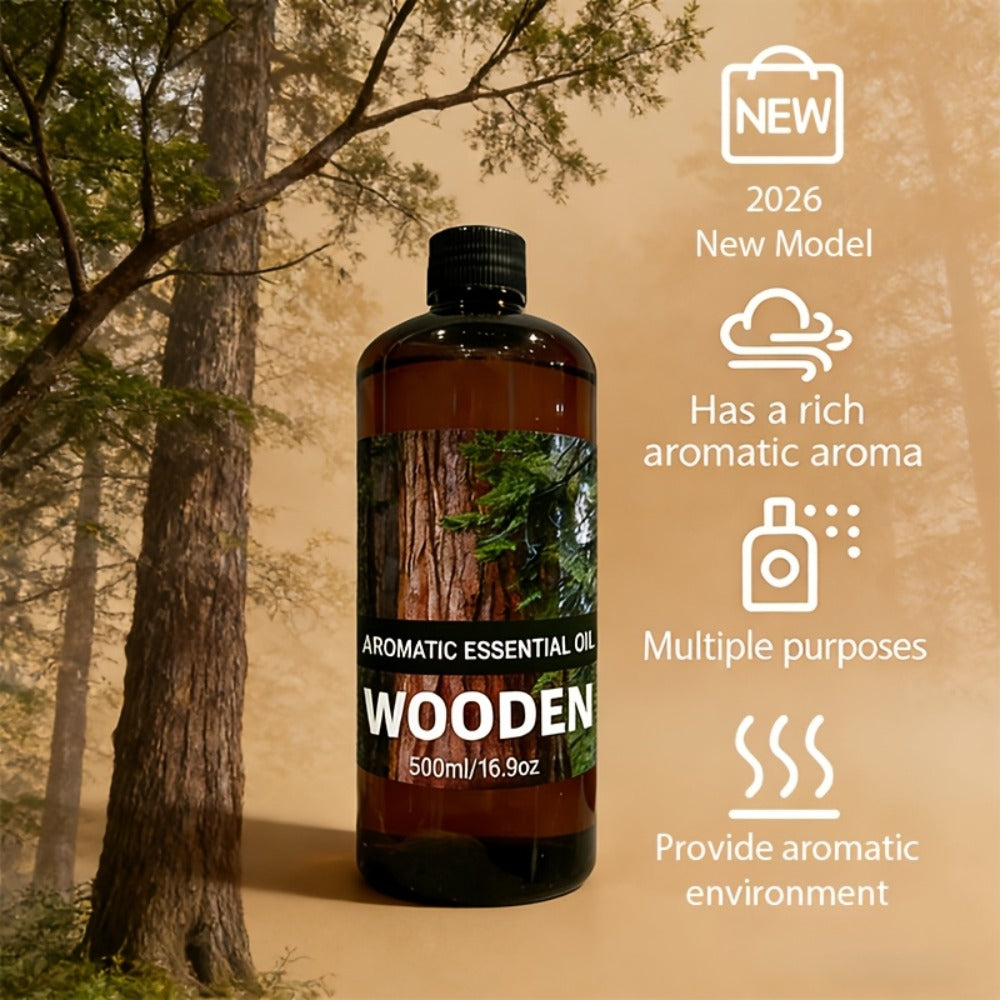 Premium Aromatic Oil Rose White Peach Ocean Sandalwood Woody Cologne Long-Lasting Fragrance for Diffuser Air Purifier Bedroom Living Room Car Odor Eliminator