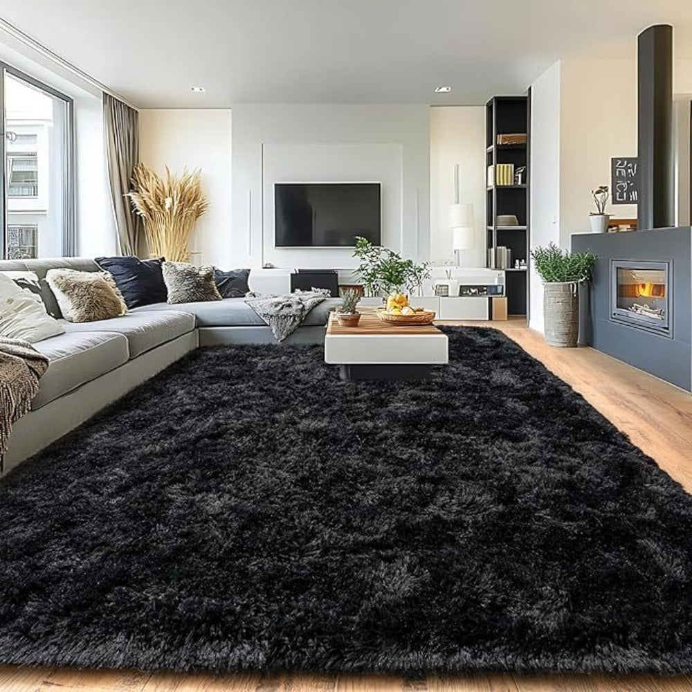 Fluffy Area Rug 8x10 Large Plush Shag Rug for Living Room Bedroom Non-Slip Soft Fuzzy Carpet Modern Home Decor Floor Mat Teen Dorm Room Decor
