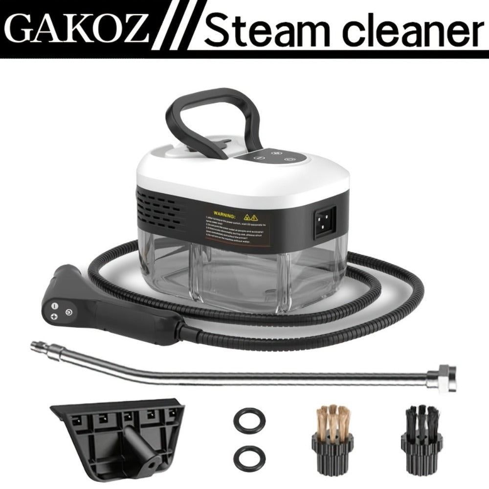High Temperature Steam Cleaner Handheld Carpet Cleaner High Pressure for Kitchen Grease Sofa Air Conditioner Washing Machine Tile Grout Easy Carry Home Use