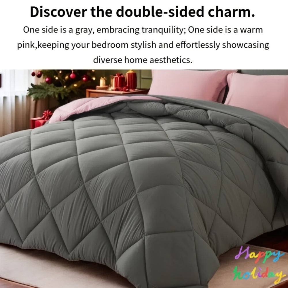 Comforter Set 7-Piece Bed in a Bag Queen King Full Soft Microfiber Down Alternative Comforter Fitted Sheet Flat Sheet Pillow Shams Pillowcases All Season Bedding Set 34 Colors