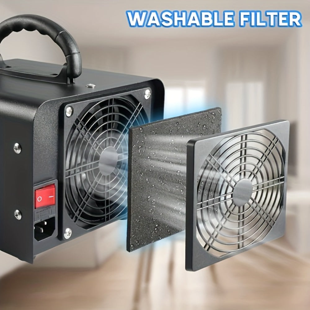 Ozone Generator Commercial 36000mg/h ¨C O3 Air Purifier Deodorizer Ionizer with Timer & Humidity Display, Covers 3230 Sq Ft, Removes Smoke Pet Paint Odors for Home Bedroom Office