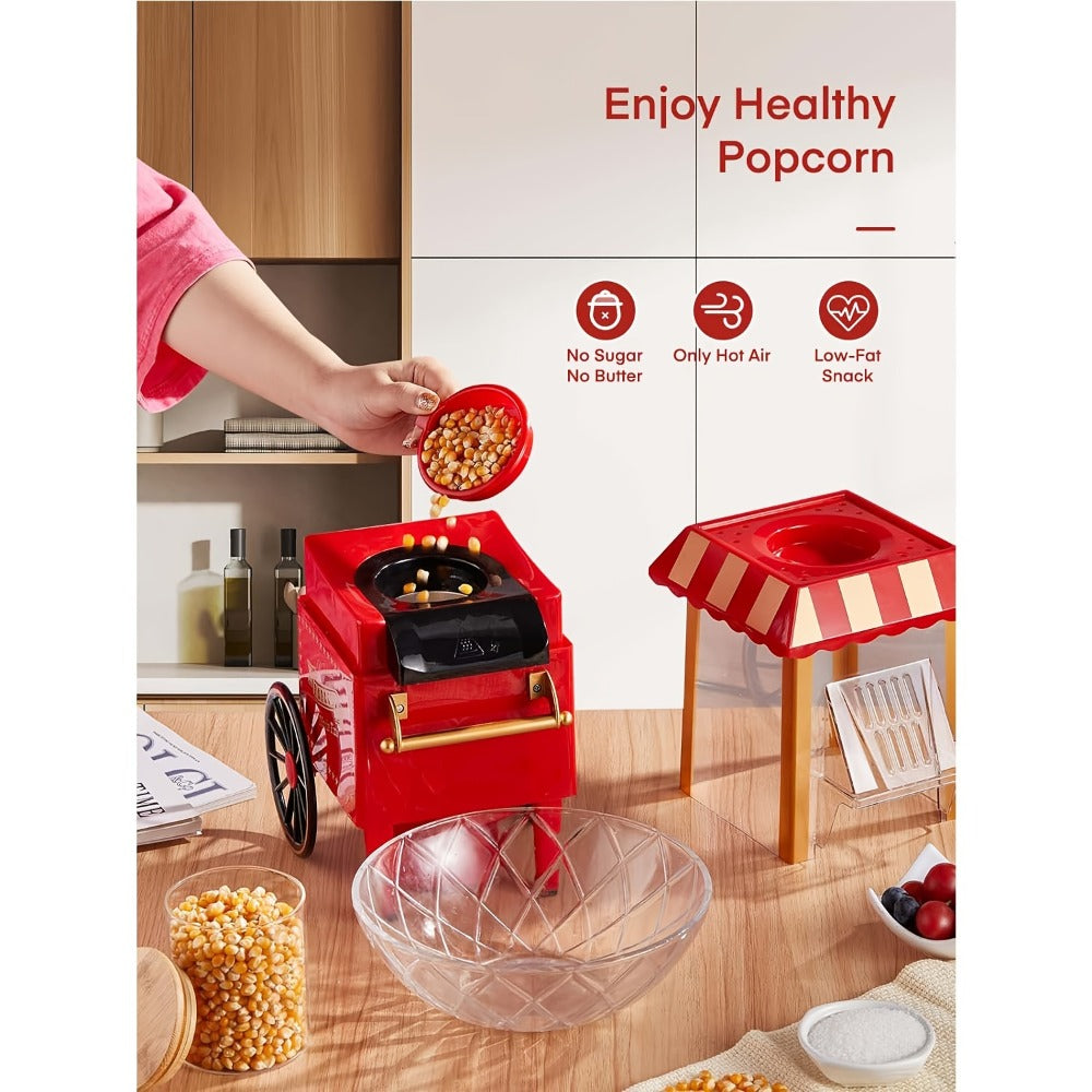 Air Popper Popcorn Maker 1400W ¨C Hot Air Popcorn Machine, Oil-Free & Healthy, Easy to Clean, Best Popcorn Popper for Movie Night, Parties & Kids Birthday