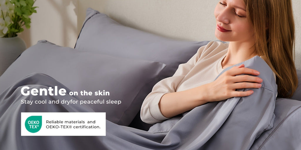 Bed Sheet Set Soft Breathable Cooling Microfiber Fitted & Flat Sheets with Deep Pockets ¨C Wrinkle Free Hotel Luxury Bedding in Multiple Colors & Sizes