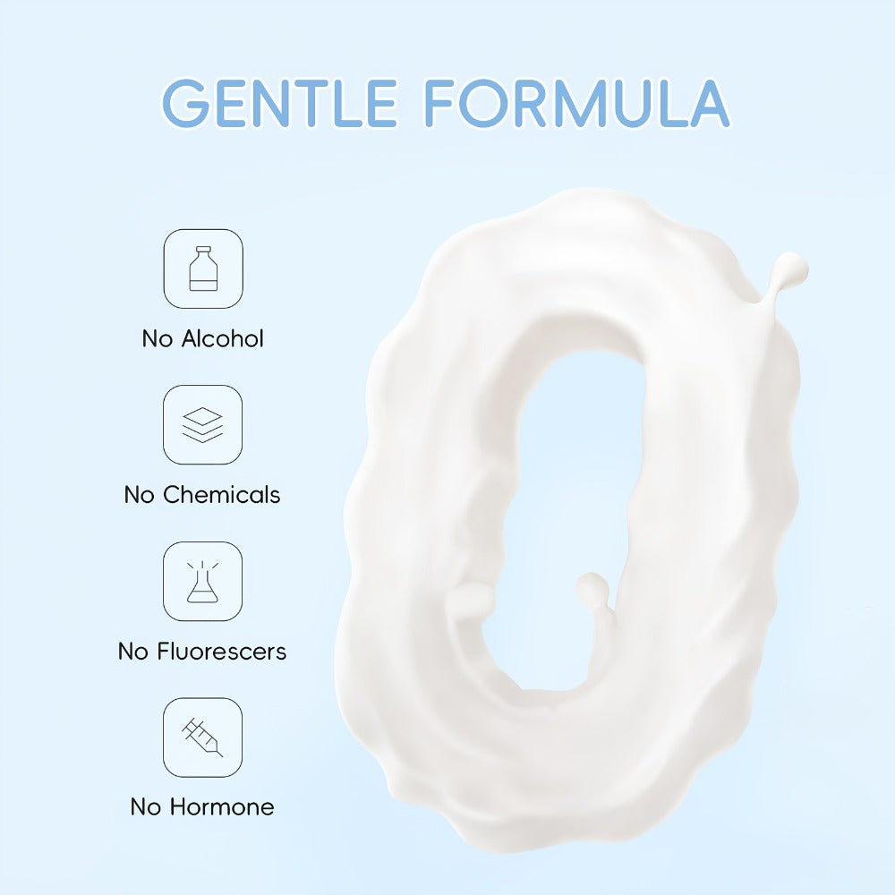 Milk Radiant Face Serum with Niacinamide Vitamin E Shea Butter Deep Hydrating Day Night Essence Brightening Moisturizing Anti-Aging Skin Glow Serum 17ml