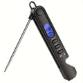 Digital Instant Read Meat Thermometer Foldable Probe Backlit Display Magnet for BBQ Grill Oven Smoker Baking Kitchen Food Thermometer Gift