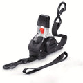 Retractable Ratchet Straps with Extension Strap ¨C Heavy Duty Auto Self-Retracting Tie Down Cargo Straps for Truck Trailer Motorcycle Moving & Appliances