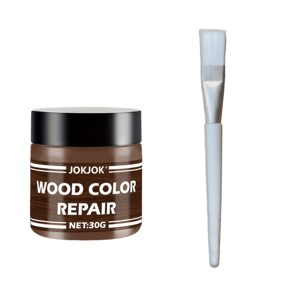 Wood Repair Paste Filler - Furniture Scratch Crack Restore Agent for Doors Cabinets Tables Chairs Floors - Color Restoring Wood Putty Easy Apply Fast Dry Surface Repair Kit