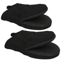 Oven Mitts 2 Pack Heat Resistant Kitchen Gloves - Non-Slip Multi-Ply Durable Cooking Baking Gloves Food Safe for BBQ Grilling Thanksgiving Christmas Holiday Kitchen Gift