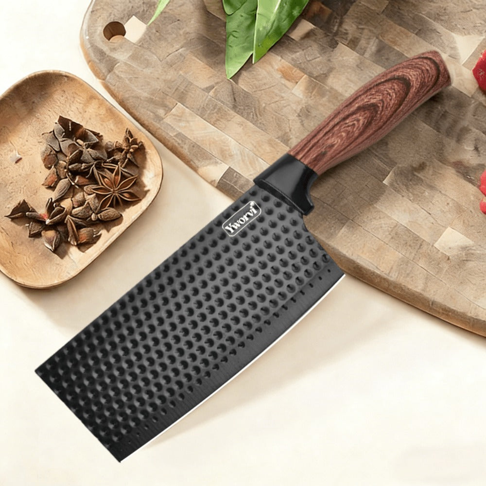 Kitchen Knife Set with Sharpener & Poultry Shears | Stainless Steel Chef Knives, Non-Slip Ergonomic Handle, Dishwasher Safe, Professional Cooking Utensils, 3-Piece or 7-Piece