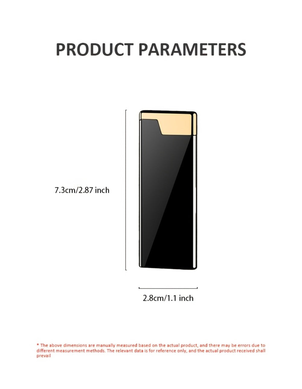 Ultra-Thin Refillable Butane Lighter - Slim Pocket Lighter with Wheel Ignition, Adjustable Open Flame, Windproof Gas Lighter for Kitchen, Candles & Outdoor Use, Unisex Design (Butane Not Included)