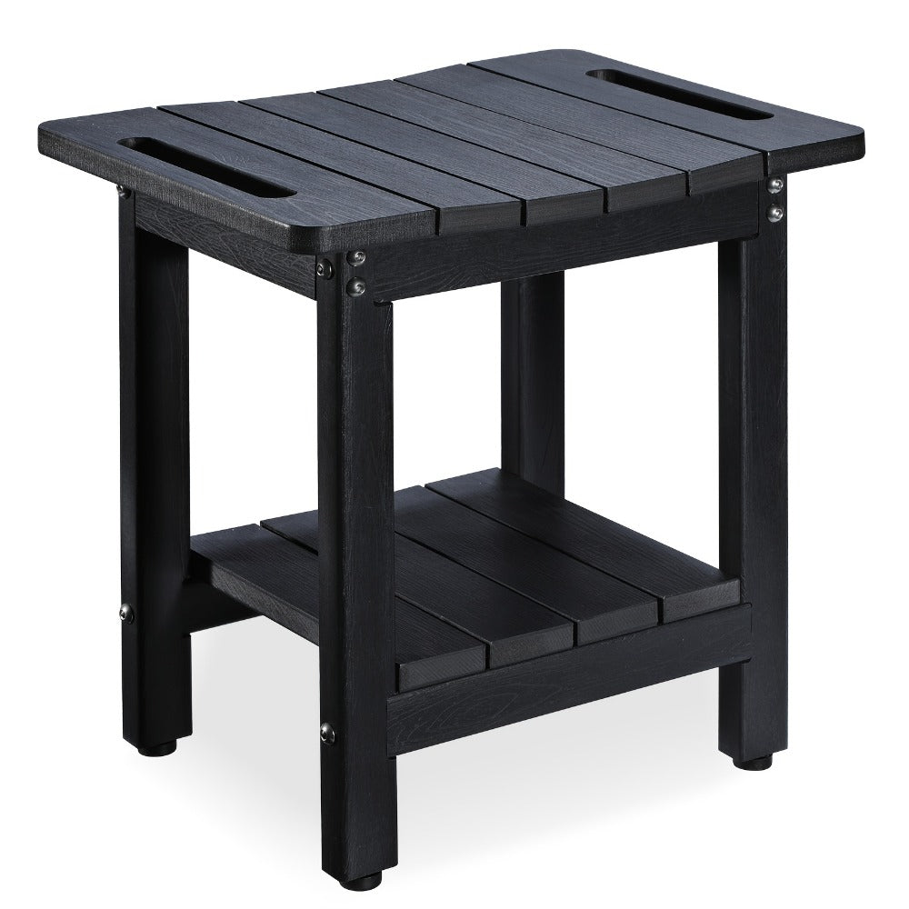 Shower Stool Bathroom Bench Non-Slip Waterproof Bath Seat for Elderly Seniors Disabled Adults Inside Shower Tub Lightweight Sturdy Bathroom Chair