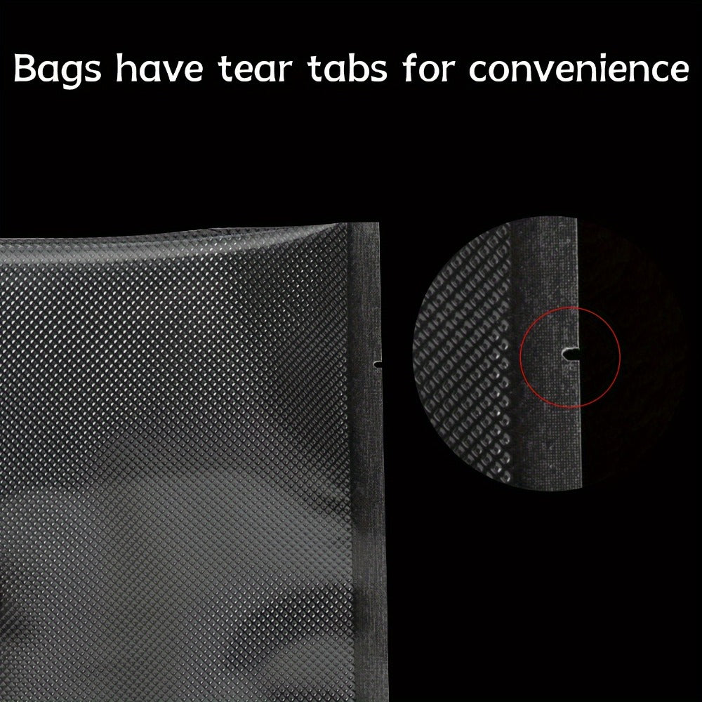 Vacuum Seal Bags for Food 6 Rolls BPA-Free Food Saver Roll Bags 236 Inch, 2 Sizes Vacuum Storage Roll Bags for Food Preservation, Kitchen Meal Prep, Sous Vide Cooking