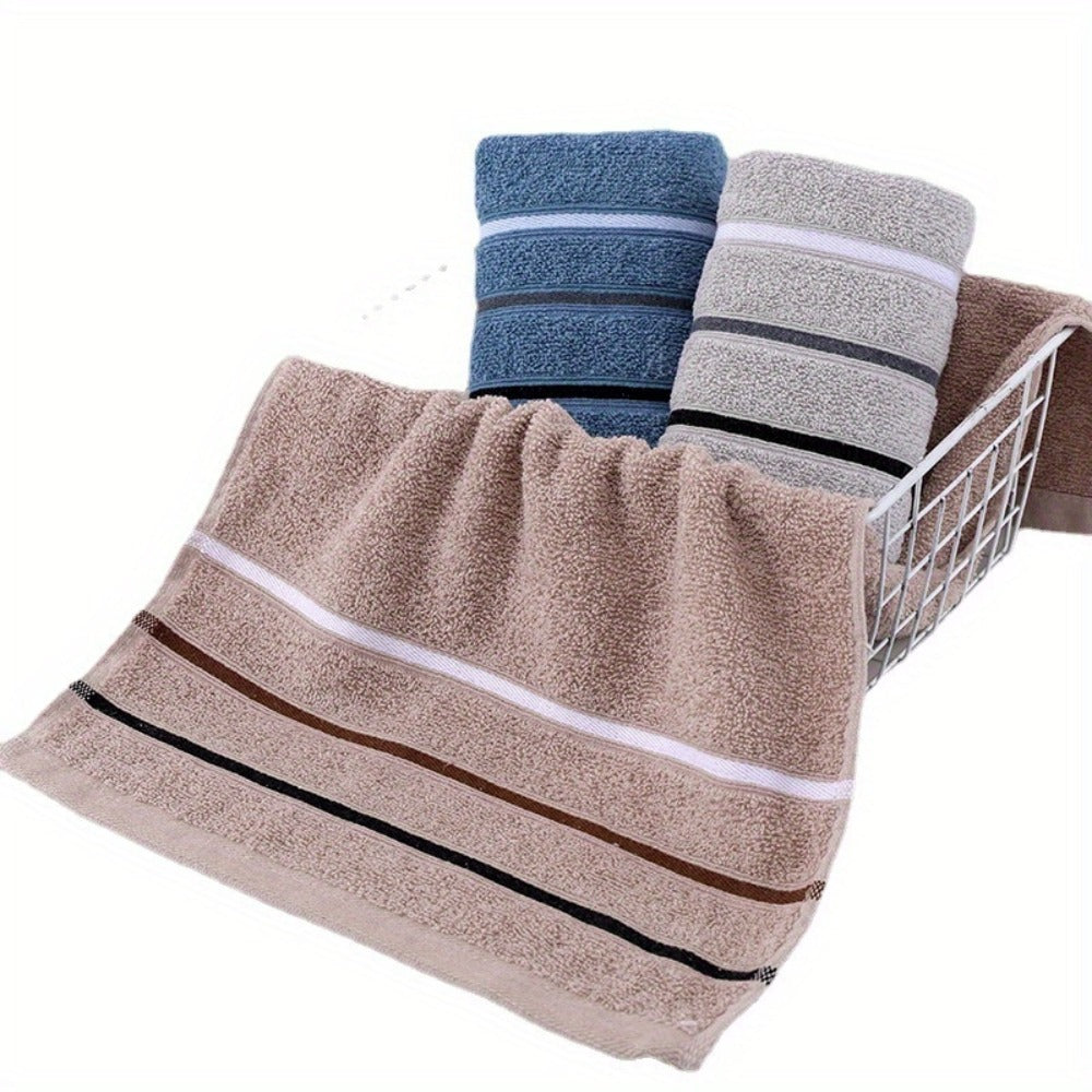 Washcloths 2 Pack Premium Soft Absorbent 102GSM Knit Fabric Face Towels Quick Dry Multipurpose Bath Washcloths for Body Face Kitchen Random Color Holiday Gift