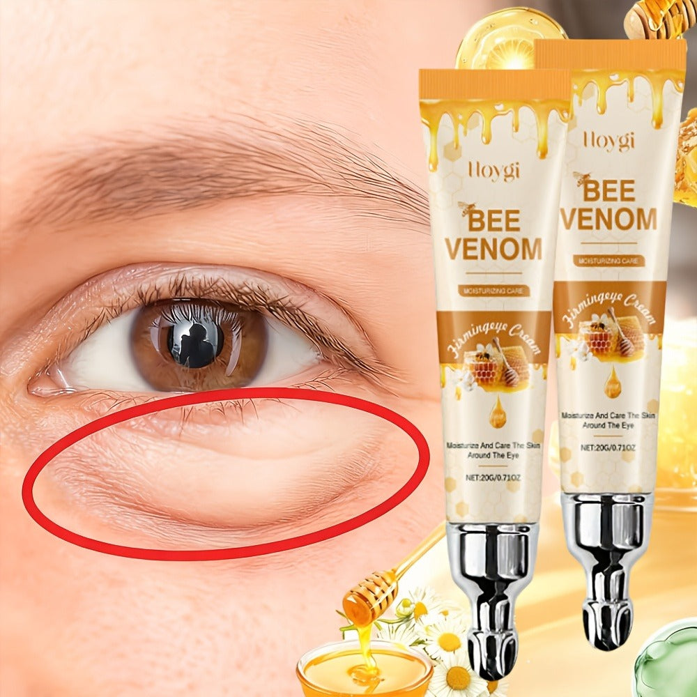 Eye Lifting Gel 2 Pack ¨C Bee Venom Instant Firming & Tightening Eye Cream, 60-Second Lift for Fine Lines, Dark Circles & Puffiness, Caffeine, Retinol & Hyaluronic Acid, 20g Each, Gift for Her