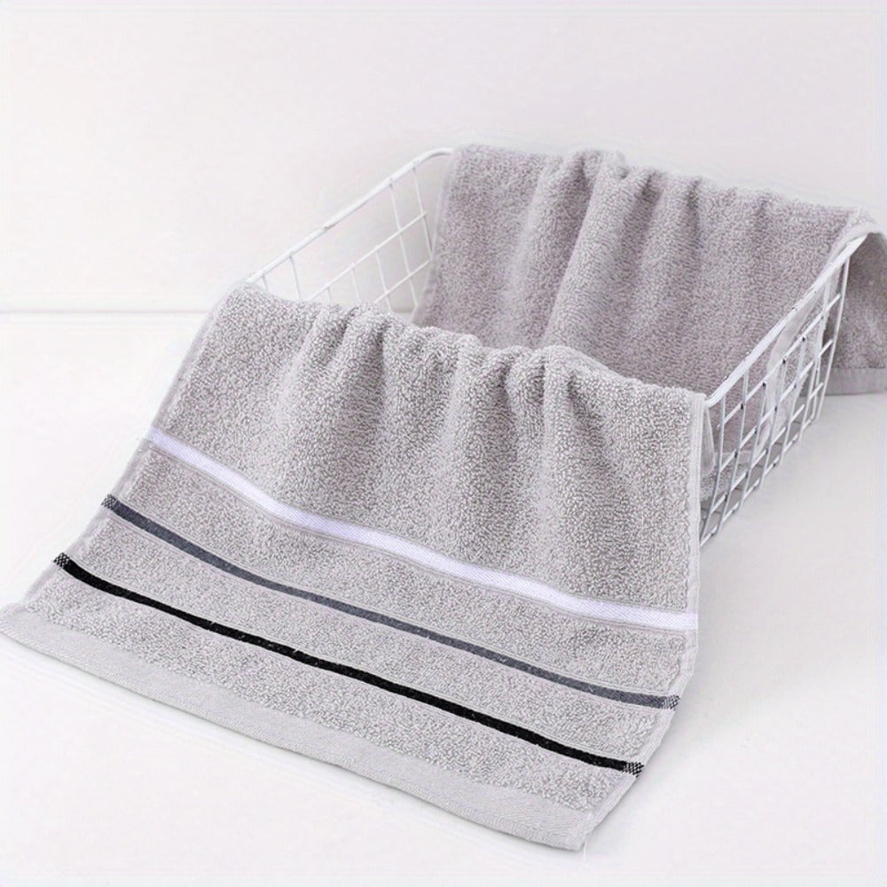 Washcloths 2 Pack Premium Soft Absorbent 102GSM Knit Fabric Face Towels Quick Dry Multipurpose Bath Washcloths for Body Face Kitchen Random Color Holiday Gift