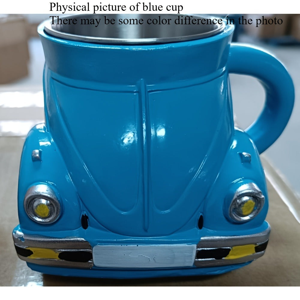 Sports Car Shape Coffee Mug ¨C Fun Novelty Car Shaped Drinking Cup Large Capacity ¨C Unique Tea Cup for Office & Home Decor ¨C Cool Birthday & Christmas Gift for Car Lovers ¨C 6 Colors